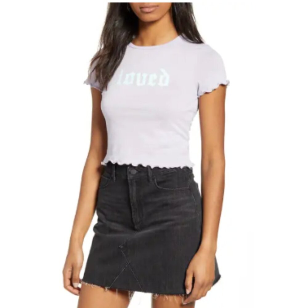 La La Land Creative Co Loved Lettuce Edge Tee (Small)